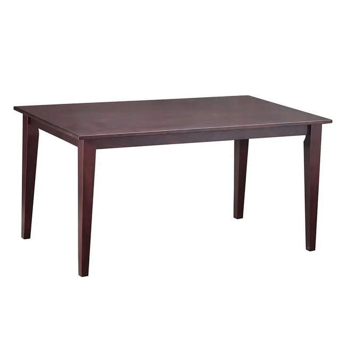Dark Brown Finish Dining Table N280
