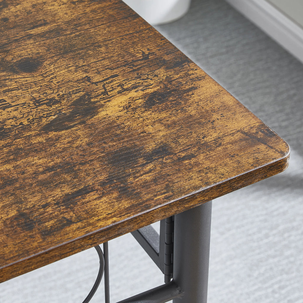 Iron Wood Square Table B1899
