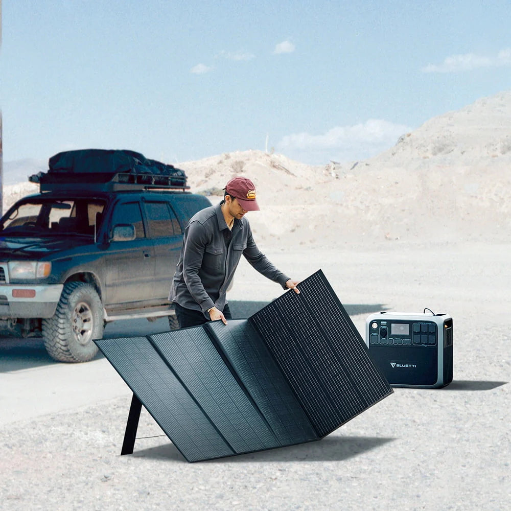 Portable Power Station with 350W Solar Panel X67845