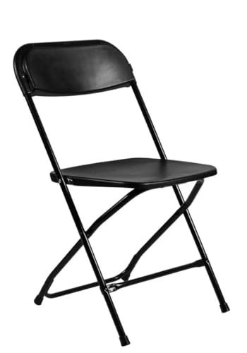 Plastic Folding Chair, 10 Pack, 650lb Weight Capacity E695