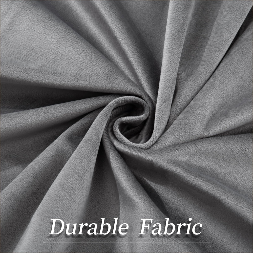 2 Piece Blackout Velvet Curtains L611