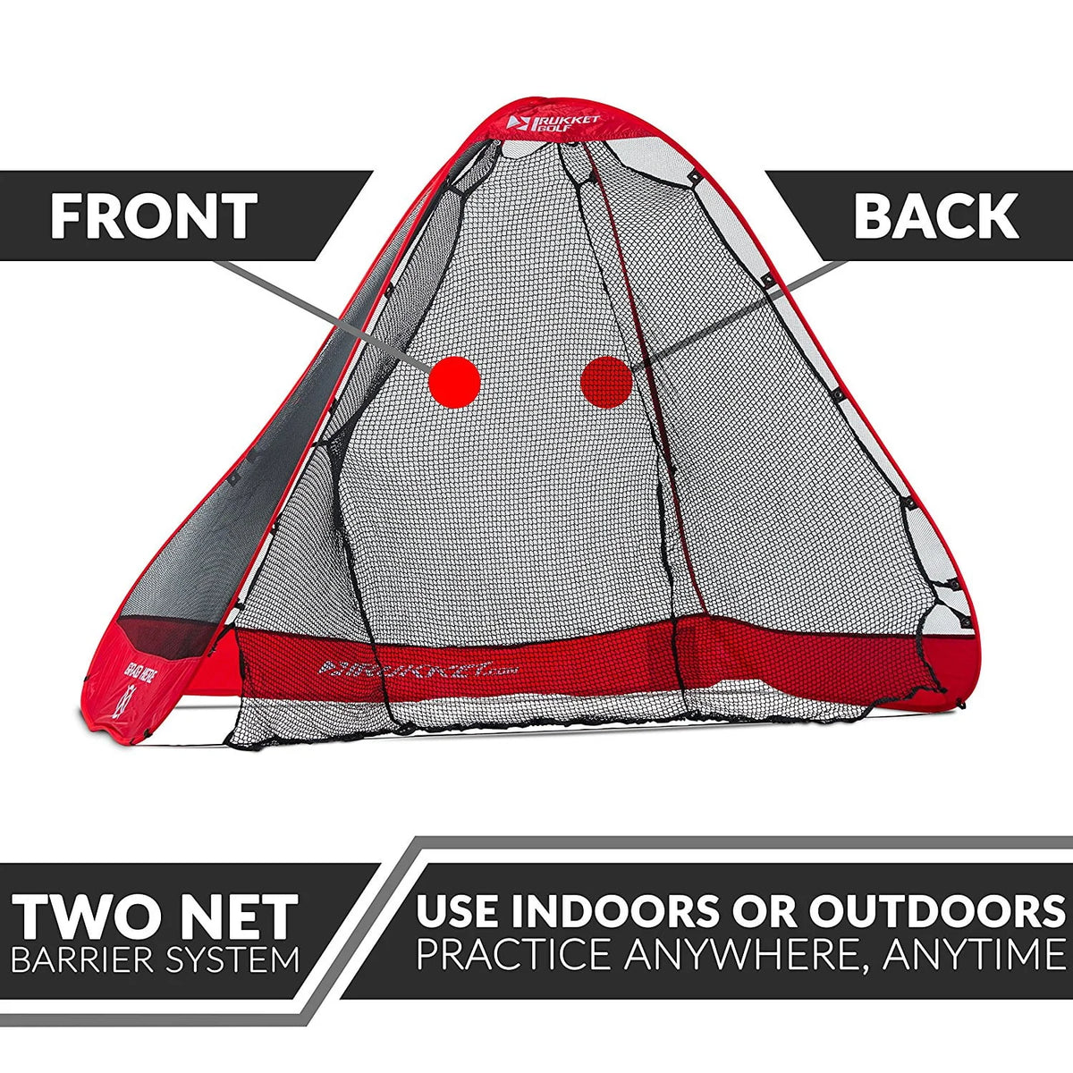 Pop-up Golf Net with Ball Return N65927