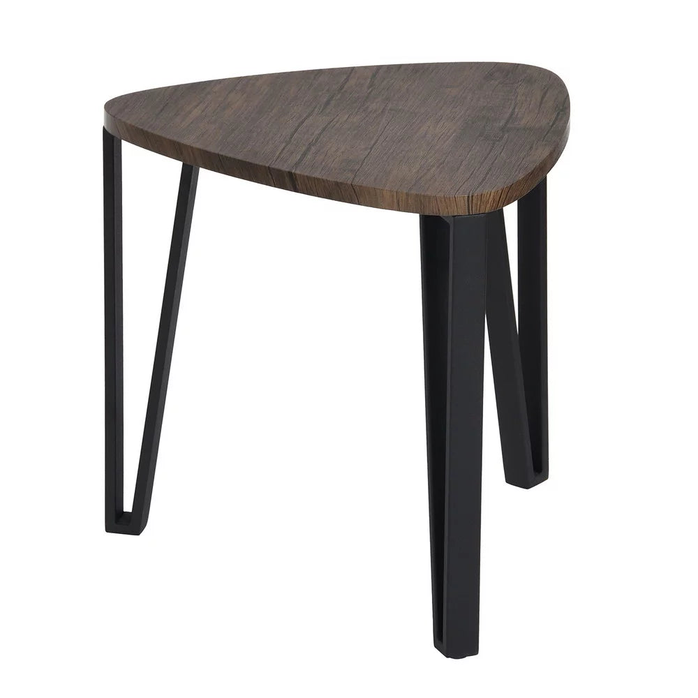 Set of 3 Wood Look Nesting Coffee Table A316