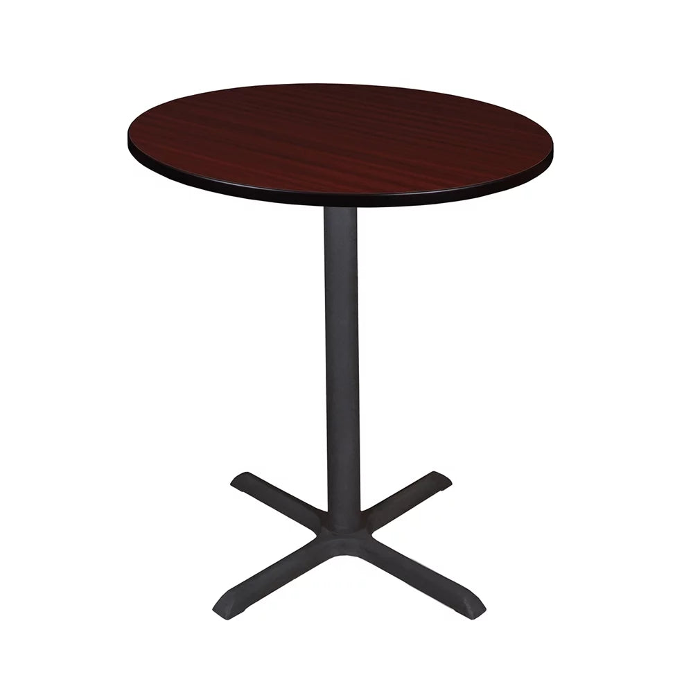 36" Round Café Table Mahogany Q7577