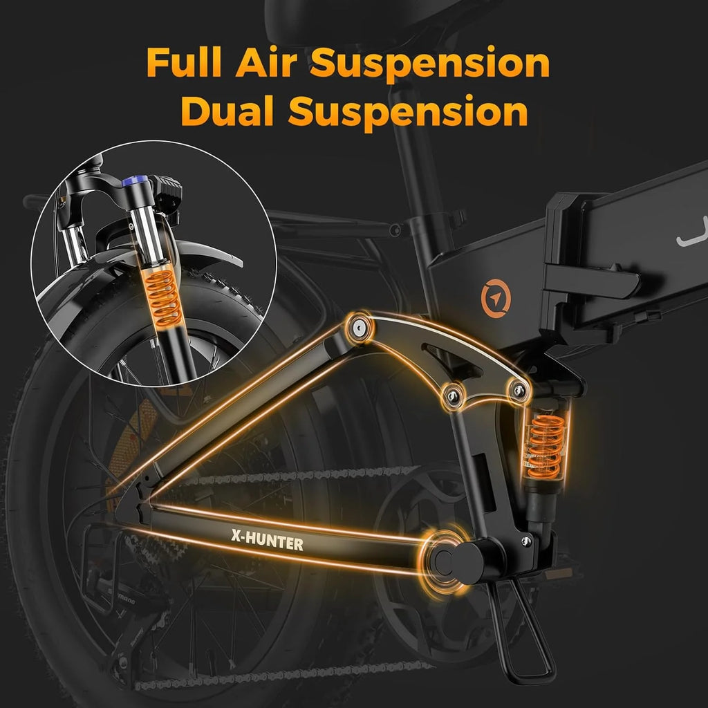 750W 20 x4.0 Fat Tire Foldable Electric Bike L763
