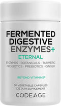 Fermented Digestive Enzymes Supplement 30 Capsules U8660