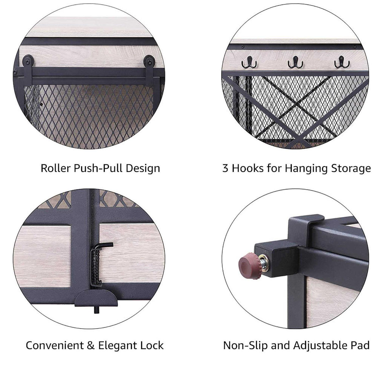 Sliding Door Dog Crate I4587