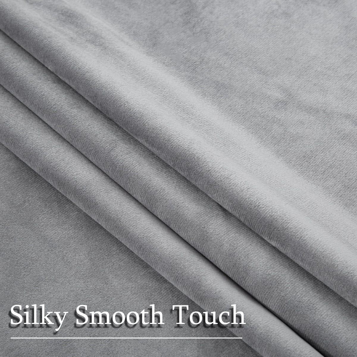 2 Piece Blackout Velvet Curtains L611