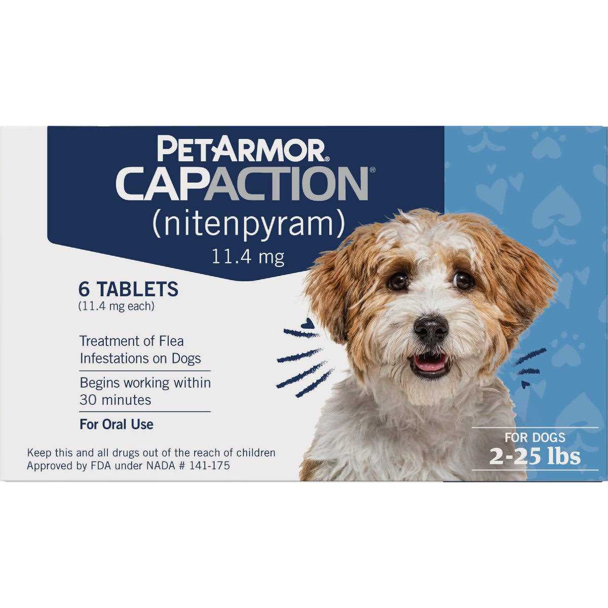 Oral Flea Treatment for Dogs 2-25lbs R4209