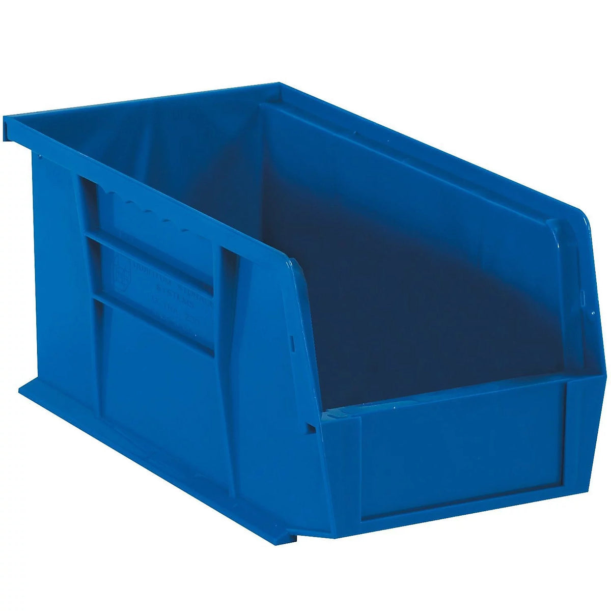 Plastic Stack & Hang Bin Boxes Small Blue Pack Of 12 X7106