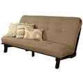 Java Brown Wood Futon with Mattress P745406