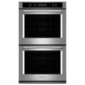 Double Electric Wall Oven Self-Cleaning with Convection in Stainless Steel V9118