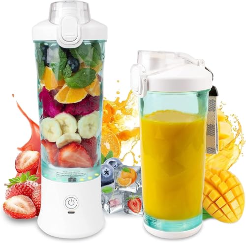 Rechargeable Personal Blender with 600ML Travel Cup D7108