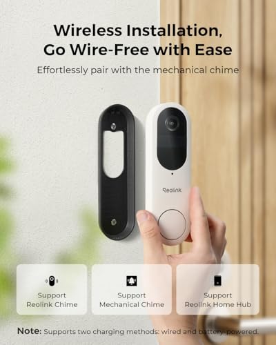Wireless 2K Battery Video Doorbell Camera S675