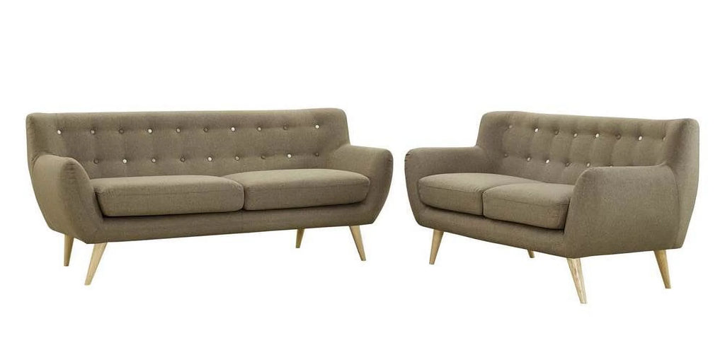 Brown 2-Pc Living Room Set A773