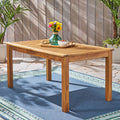 Acacia Wood Expandable Dining Table L271