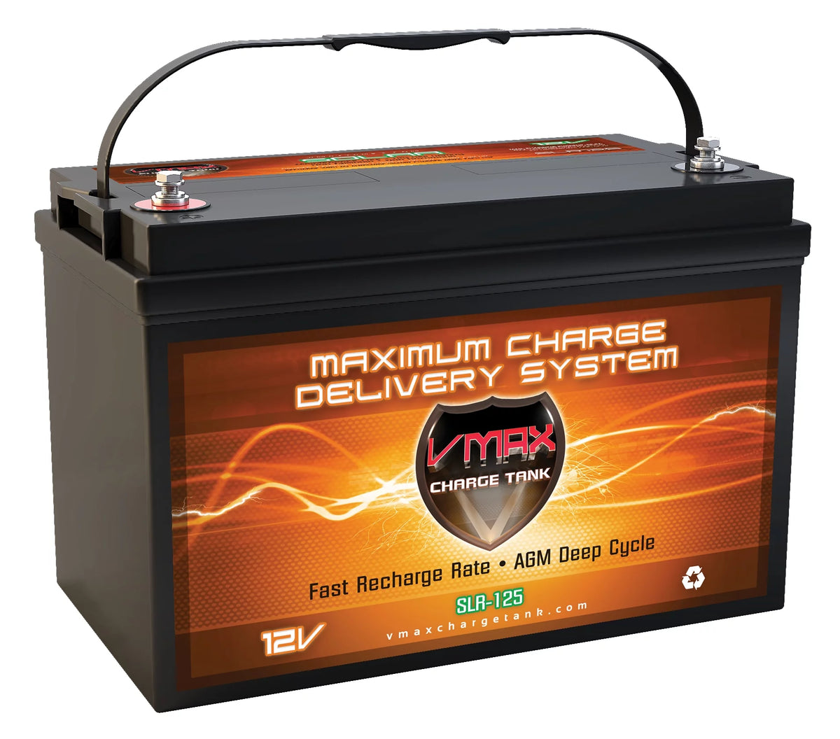 12V 125Ah Group 31 Deep Cycle AGM Battery P48105