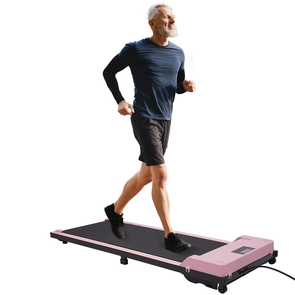 1HP Under Desk Electric Treadmill 220lbs Capacity B664