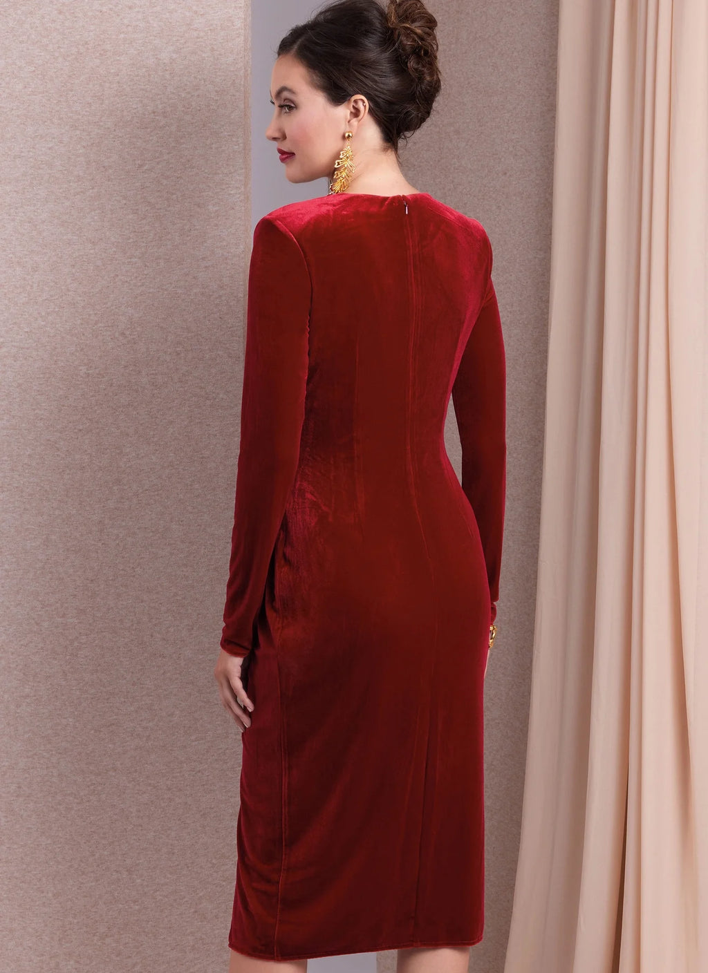 Sewing Pattern Knit Dress W948892