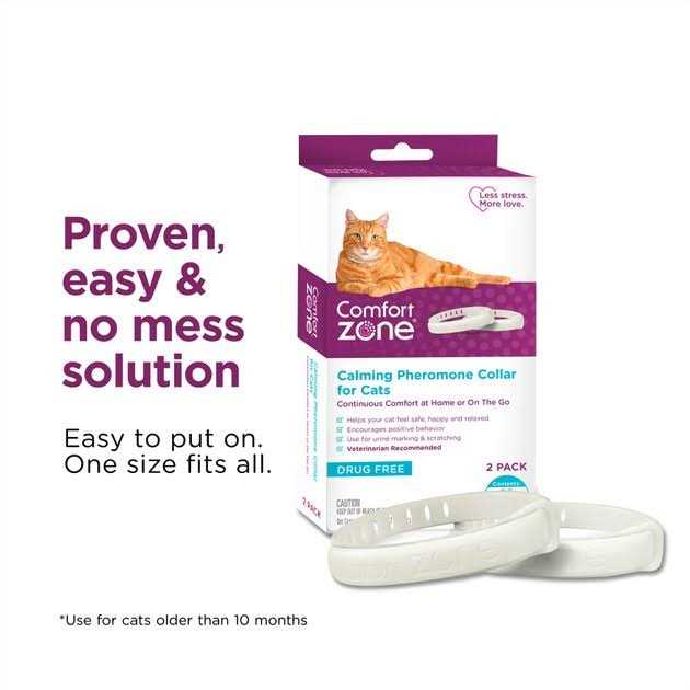 2 Pack Cat Calming Pheromone Collar Q76631