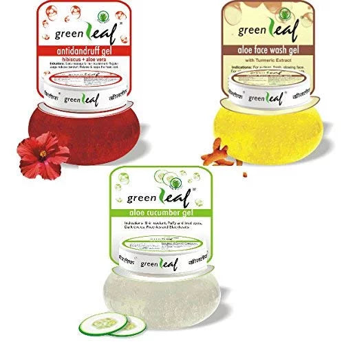 Aloe Face Wash Gel, Anti Dandruff Gel, Aloe Cucumber Gel 120 Gm N711650