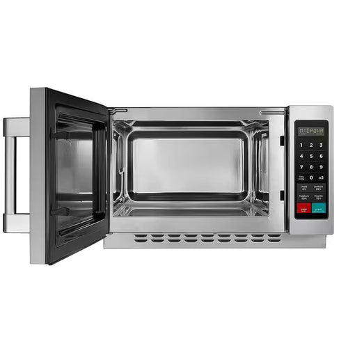 1000 Watt Stainless Steel Counter Top Microwave Oven W8802