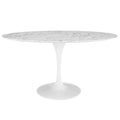 White 60Inches Dining Table D277