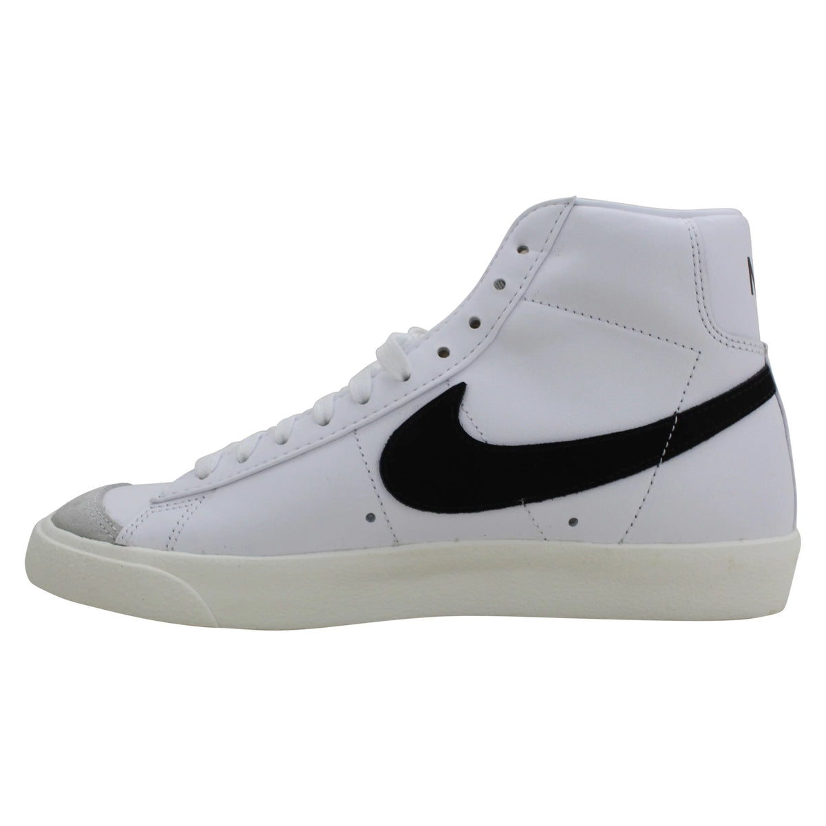 White Black Mid Top Sneakers M2963