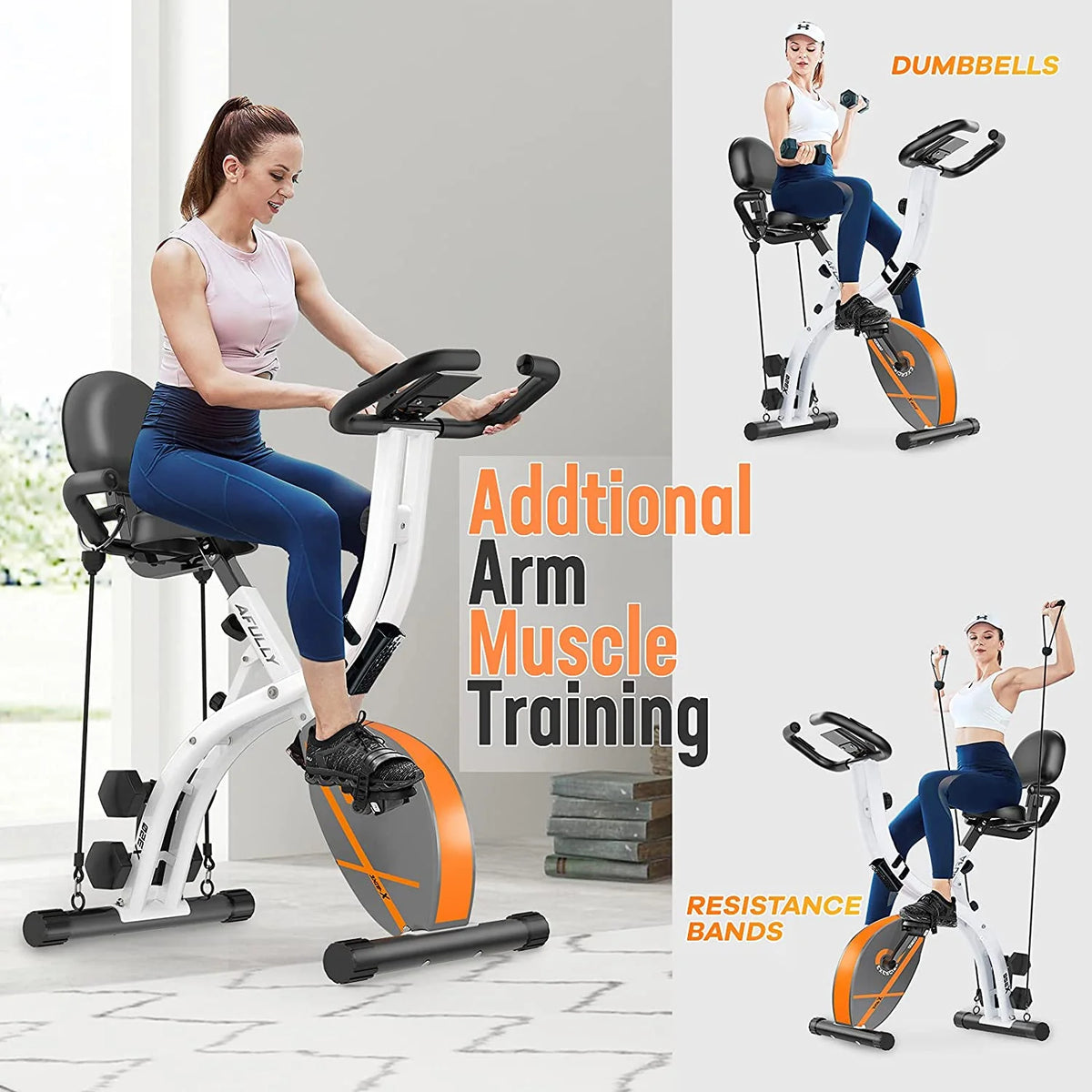 220 Lbs Magnetic Indoor Cycling Bike Belt Drive N92156