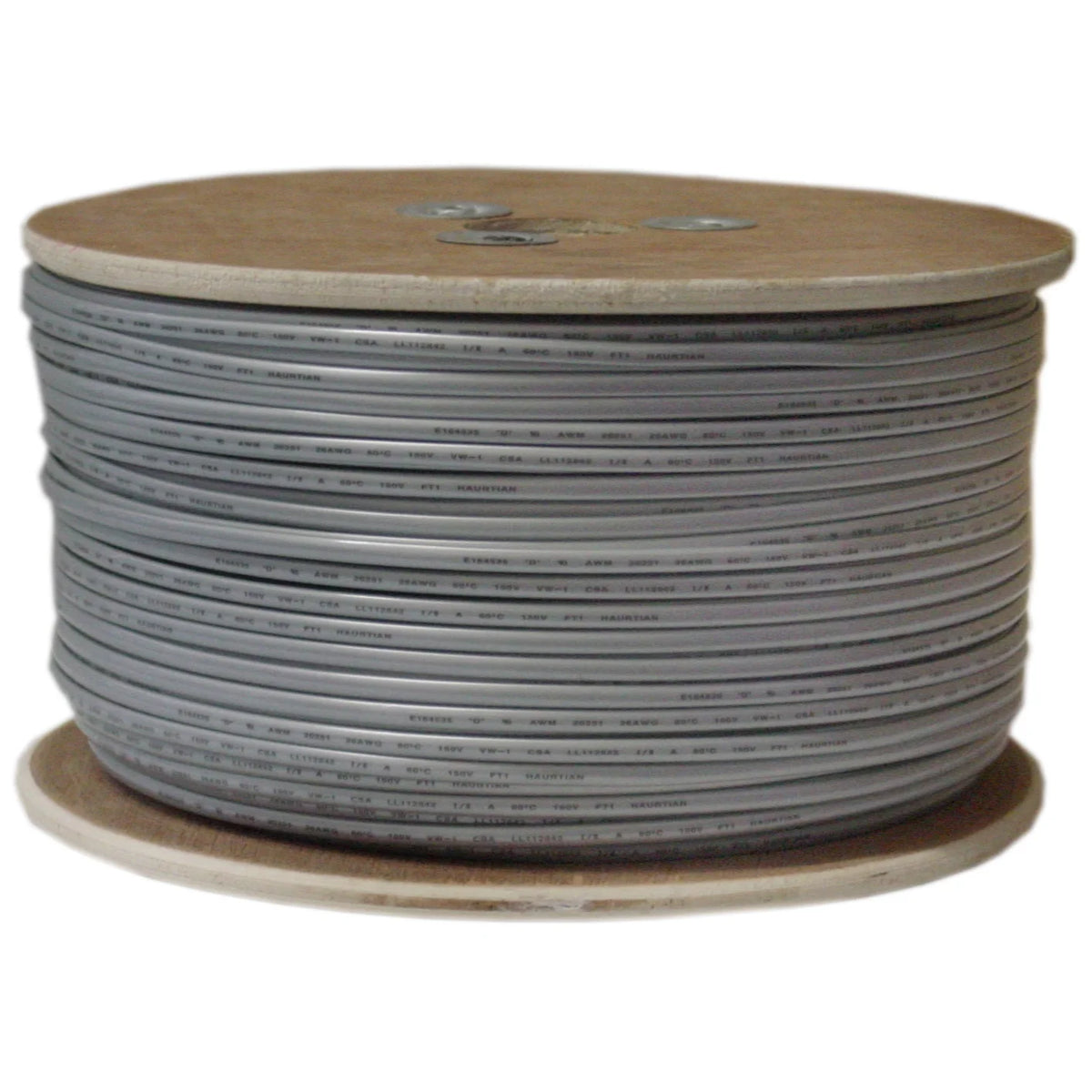 Silver Satin 28 AWG 6 Conductor Phone Cord 1000 Feet T815852