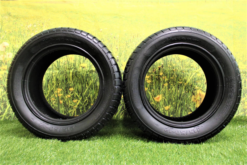 215/50-12 4 Ply Set of 2 Golf Cart Tires U8473