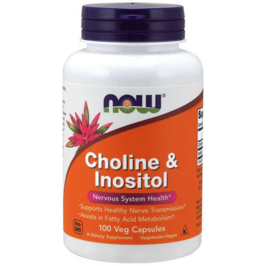 Choline & Inositol 500 mg 100 Veg Caps N5041