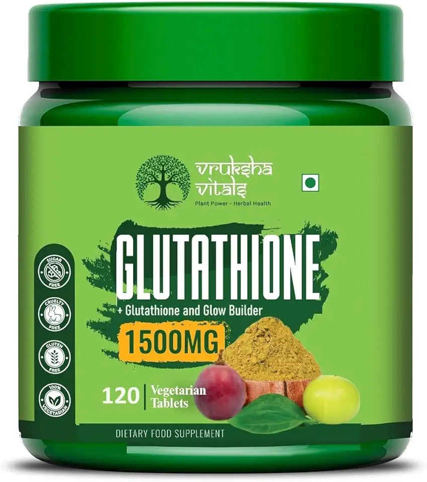 1500 mg Glutathione Tablets with Vegan Collagen, Biotin, Vitamin C E188723