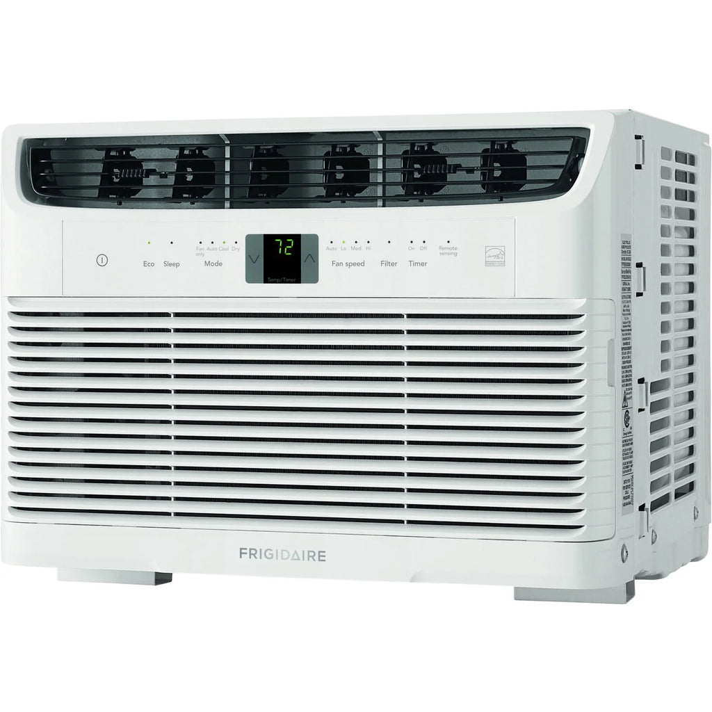 5,000 BTU Window-Mounted Air Conditioner with Remote Control, White E59582
