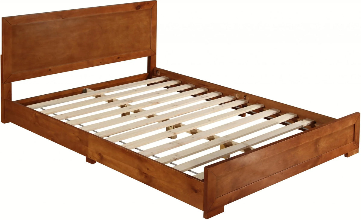Cherry Wood Queen Size Platform Bed N119222