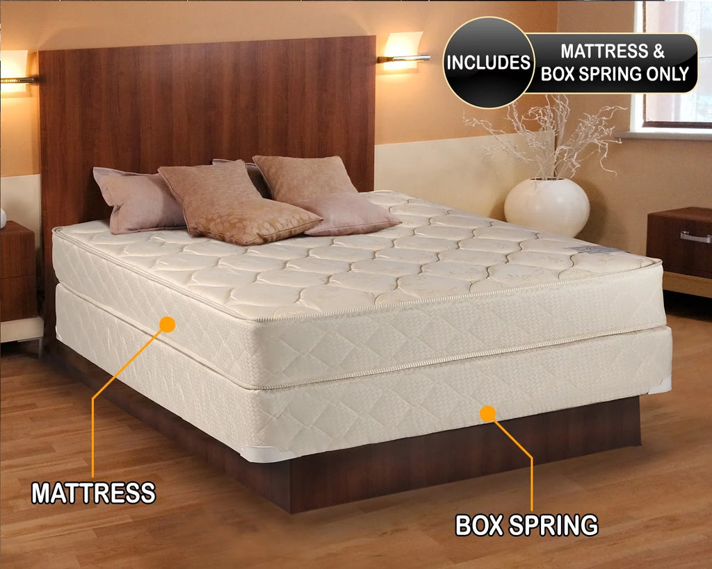 Twin XL Gentle Firm Mattress and Box Spring Set P622642