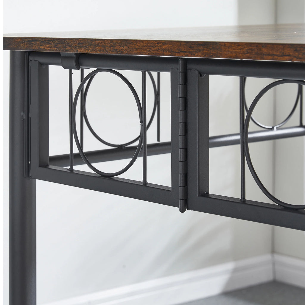 Iron Wood Square Table B1899