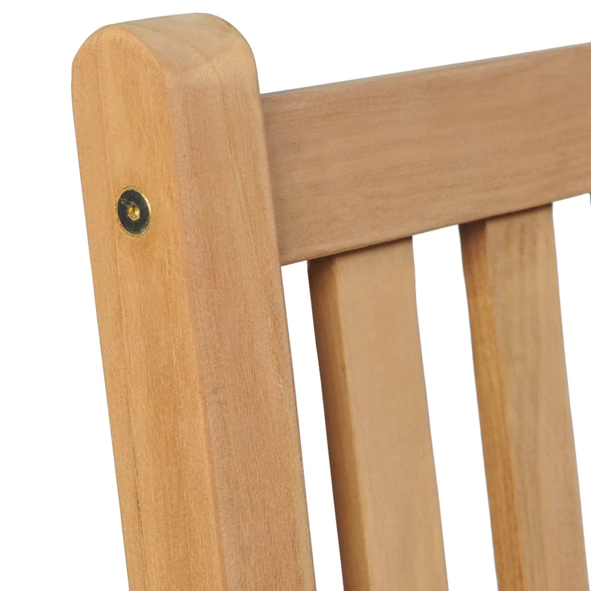 2 pcs Solid Teak Wood Patio Chairs B7443