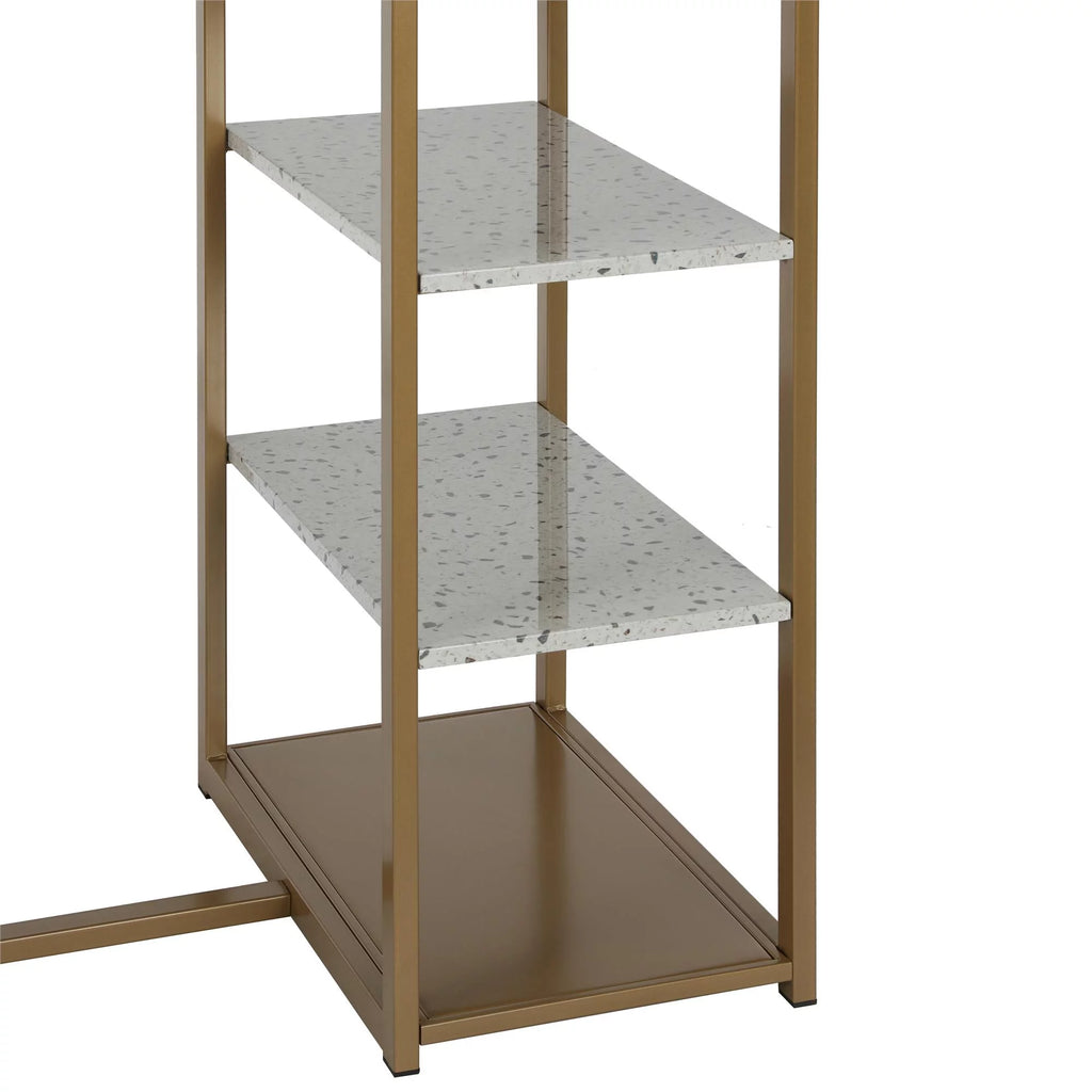 3-Piece Pub Set with Faux Terrazzo Top P156