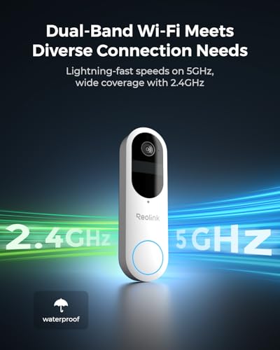 Wireless 2K Battery Video Doorbell Camera S675