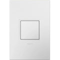 20Amp 1-Gang Pop-Out Outlet with Wall Plate, Gloss White P342