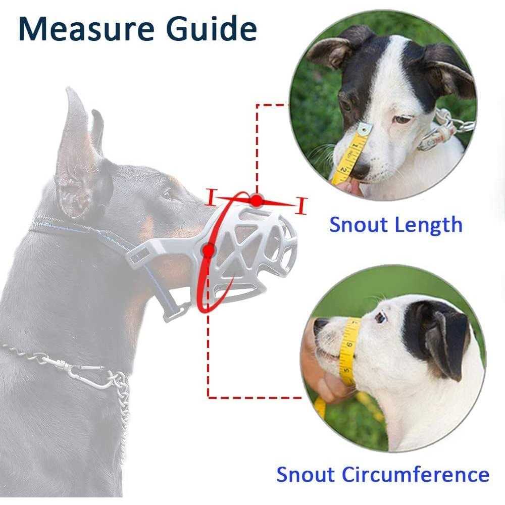 Breathable Basket Dog Muzzle E519