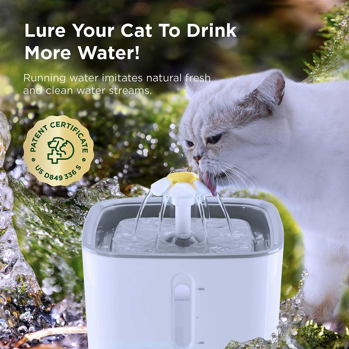 Cat Water Fountain Y6826