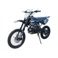 125cc Kids Dirt Bike Automatic Kick Start 17 Inch Front 14 Inch Rear Wheels Blue H391