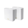 White Tri-band Mesh WiFi 6 System 2 Pack V40346