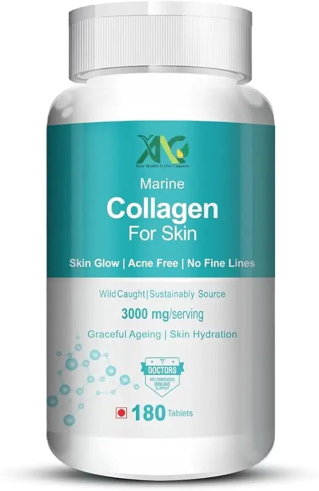 Marine Collagen 3000Mg with Biotin & Vitamin C 180 Tablets Z8329