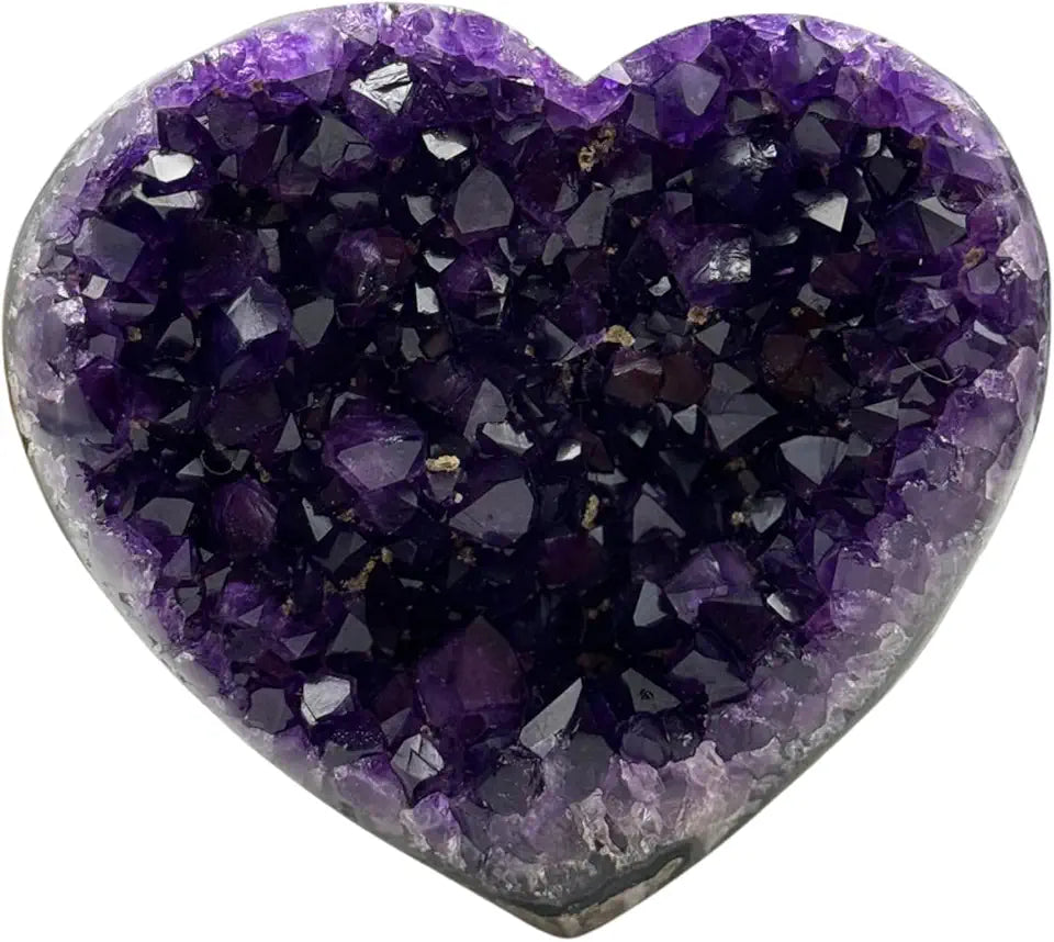 Amethyst Heart Shaped Stone 1 kg - 1.3 Kgs J2441