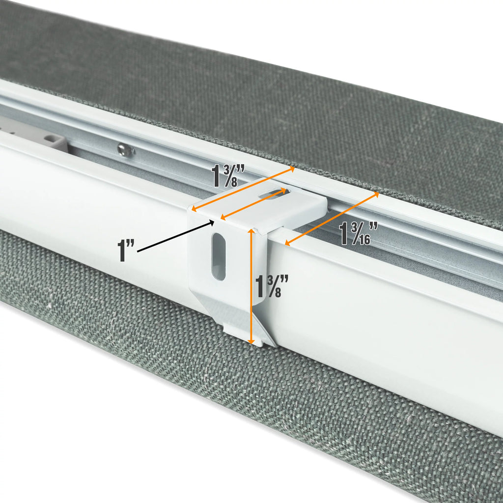 Gray Total Blackout Roman Shades 23"W x 64"H B396437