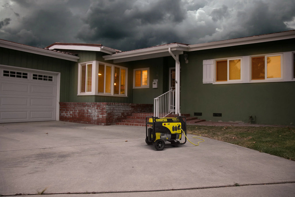 6250/5000 Watts Portable Generator with Wheel Kit Q20425
