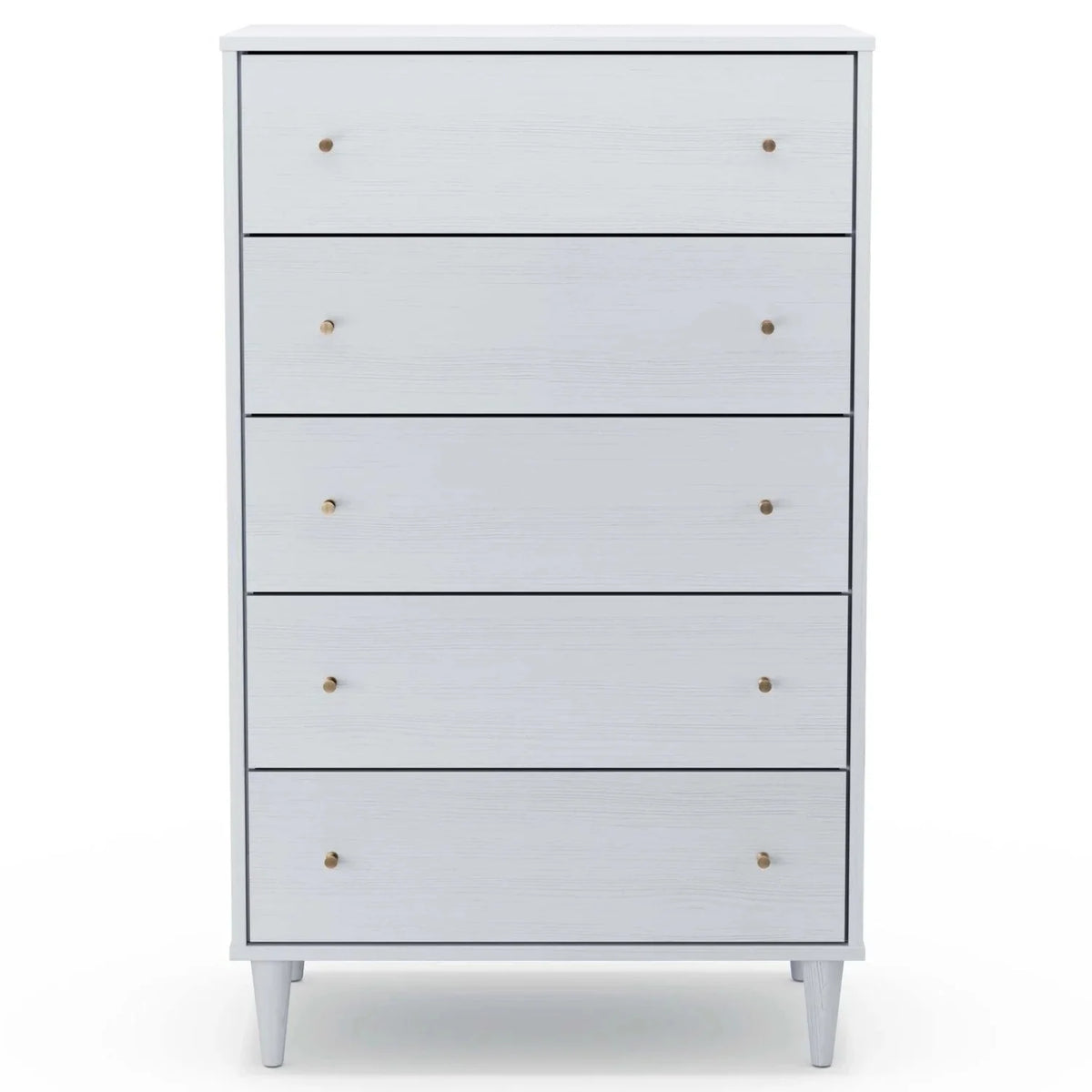 White 5 Drawer Chest Y50324
